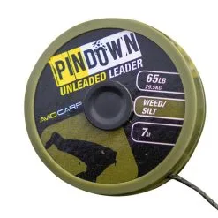 Avid Carp - Pin Down Unleaded Leader 65lb Weed/Silt 7m