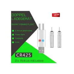 Bitehunter - USB Ladegerät Inkl. 2 Akkus