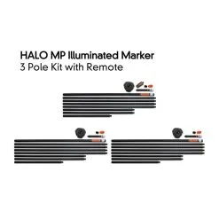 Fox - Halo 3 Pole Kit Inc. Remote And 3 Bags