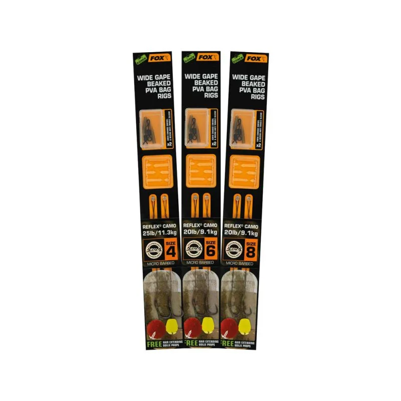 Fox - Wide Gape Beaked PVA Bag Rigs 1 Fox - Wide Gape Beaked PVA Bag Rigs