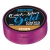 Kryston - Quicksilver Gold Coated Shock Leader Brown 20m
