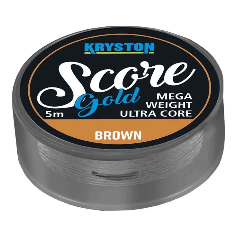Kryston - Score Gold Mega Weight Ultra Core 5m 60lb 1 Kryston - Score Gold Mega Weight Ultra Core 5m 60lb