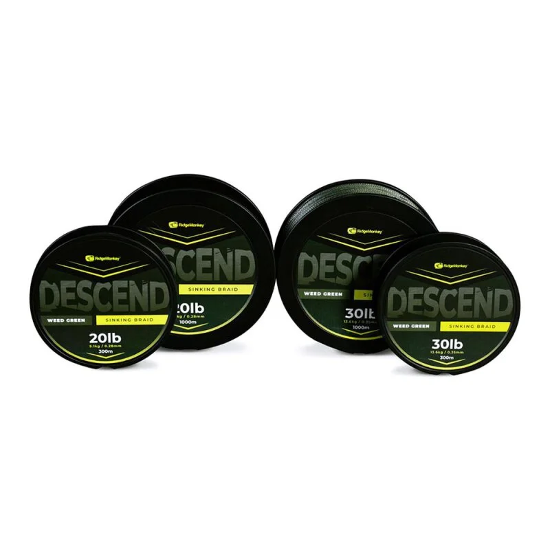 RidgeMonkey - Descend Sinking Braid 1000m 1 RidgeMonkey - Descend Sinking Braid 1000m