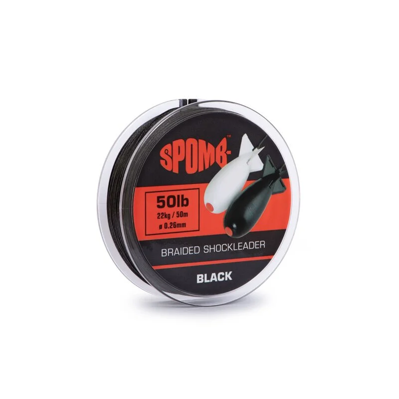 Spomb - Braided Shockleader 0,26mm 22kg - 50m 1 Spomb - Braided Shockleader 0,26mm 22kg - 50m