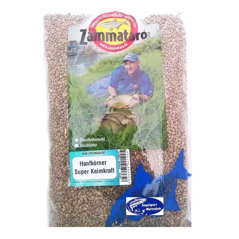 Zammataro - Hanfkörner 0,8kg 1 Zammataro - Hanfkörner 0,8kg