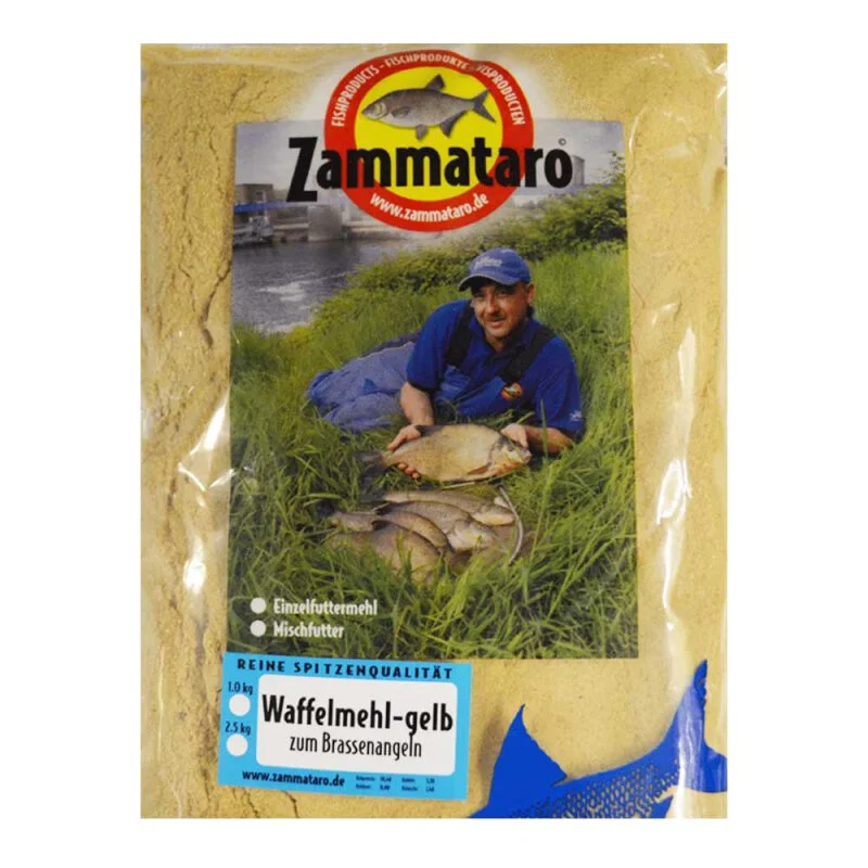 Zammataro - Waffelmehl Gelb 1kg 1 Zammataro - Waffelmehl Gelb 1kg